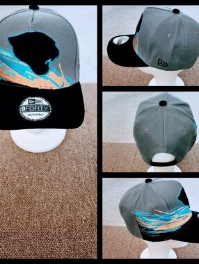 JACKSONVILLE JAGUARS NFL FOOTBALL SNAPBACK HAT.